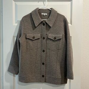 Madewell Brown Oversized Jacket